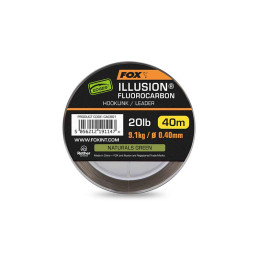 #7632 cac901_fox_illusion_20lb_9_1kg_0_40mm_x40m_naturals_green_main