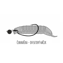 #6284 oukrofishing-privlac-libra-lures-GOLIATH-ceburaska-offsetovy-hacik